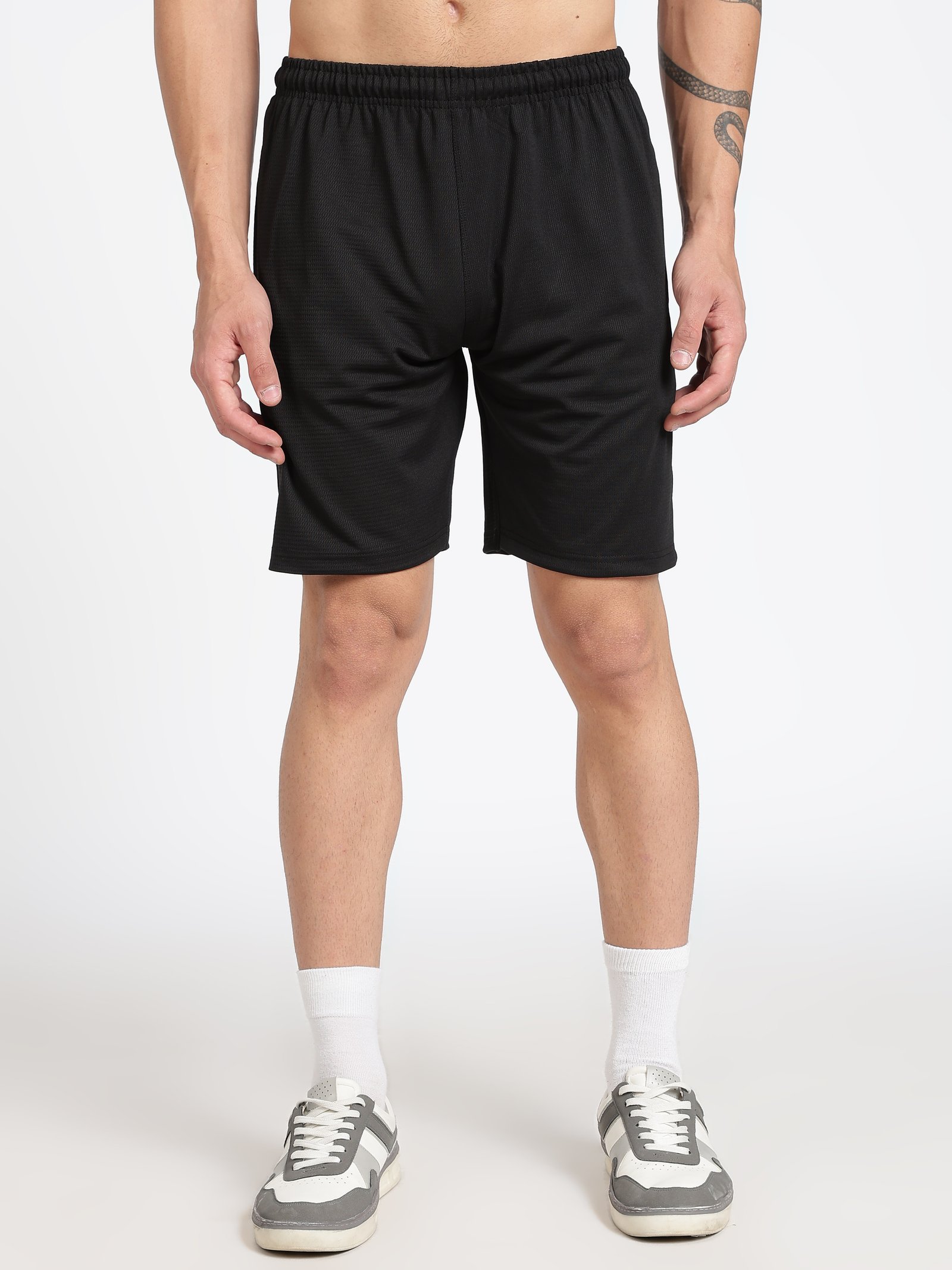 Polyester Shorts(Black)